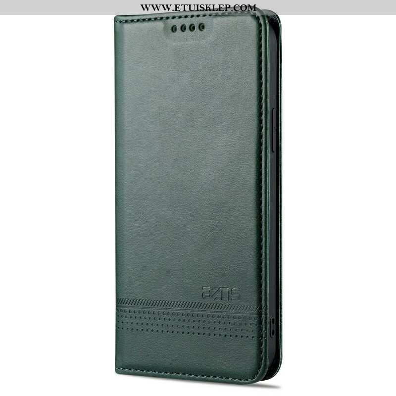 Etui Na Telefon do iPhone 13 Pro Etui Folio Stylizacja Skóry Azns